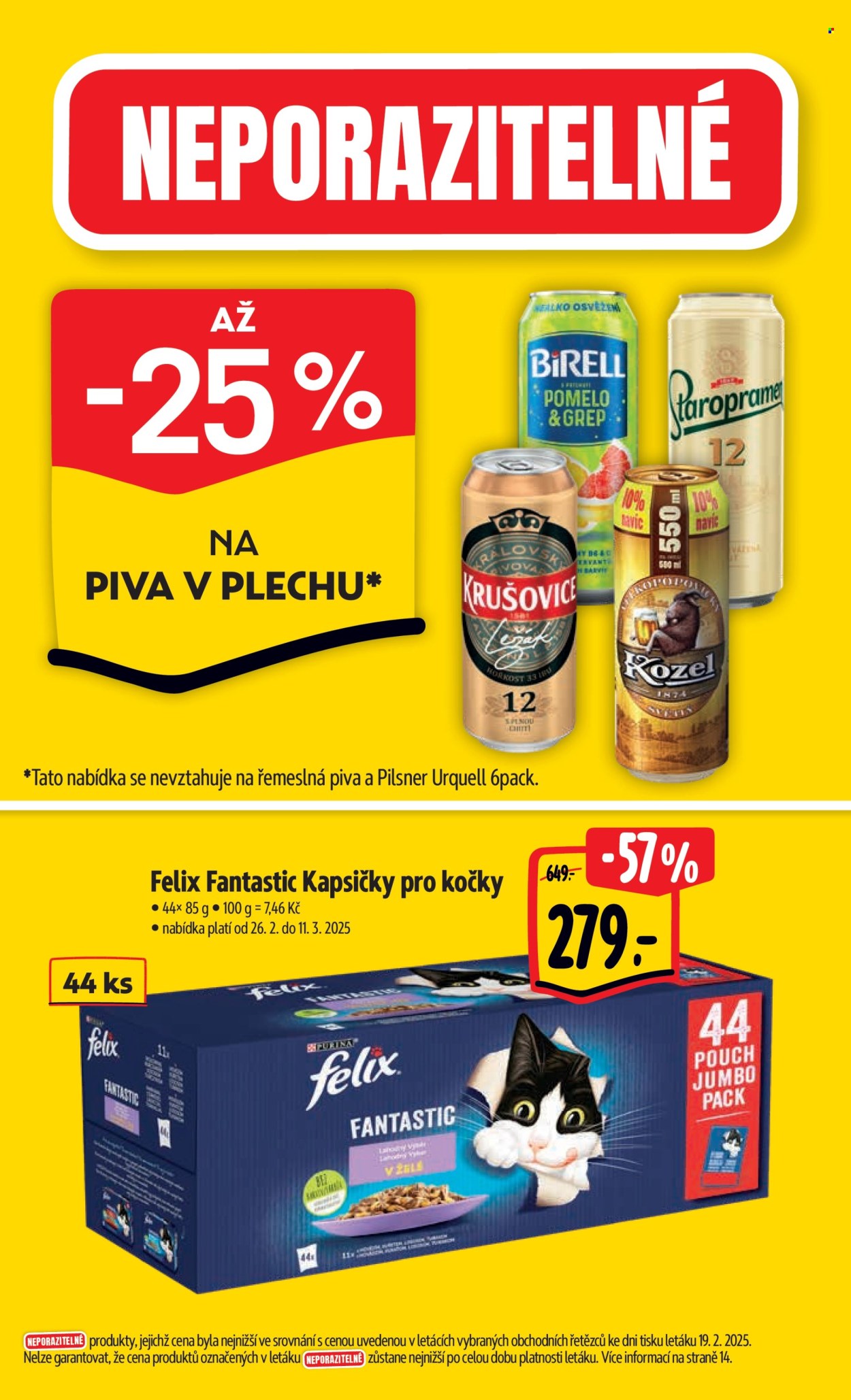 Leták Albert Hypermarket - 26.2.2025 - 4.3.2025. Strana 4