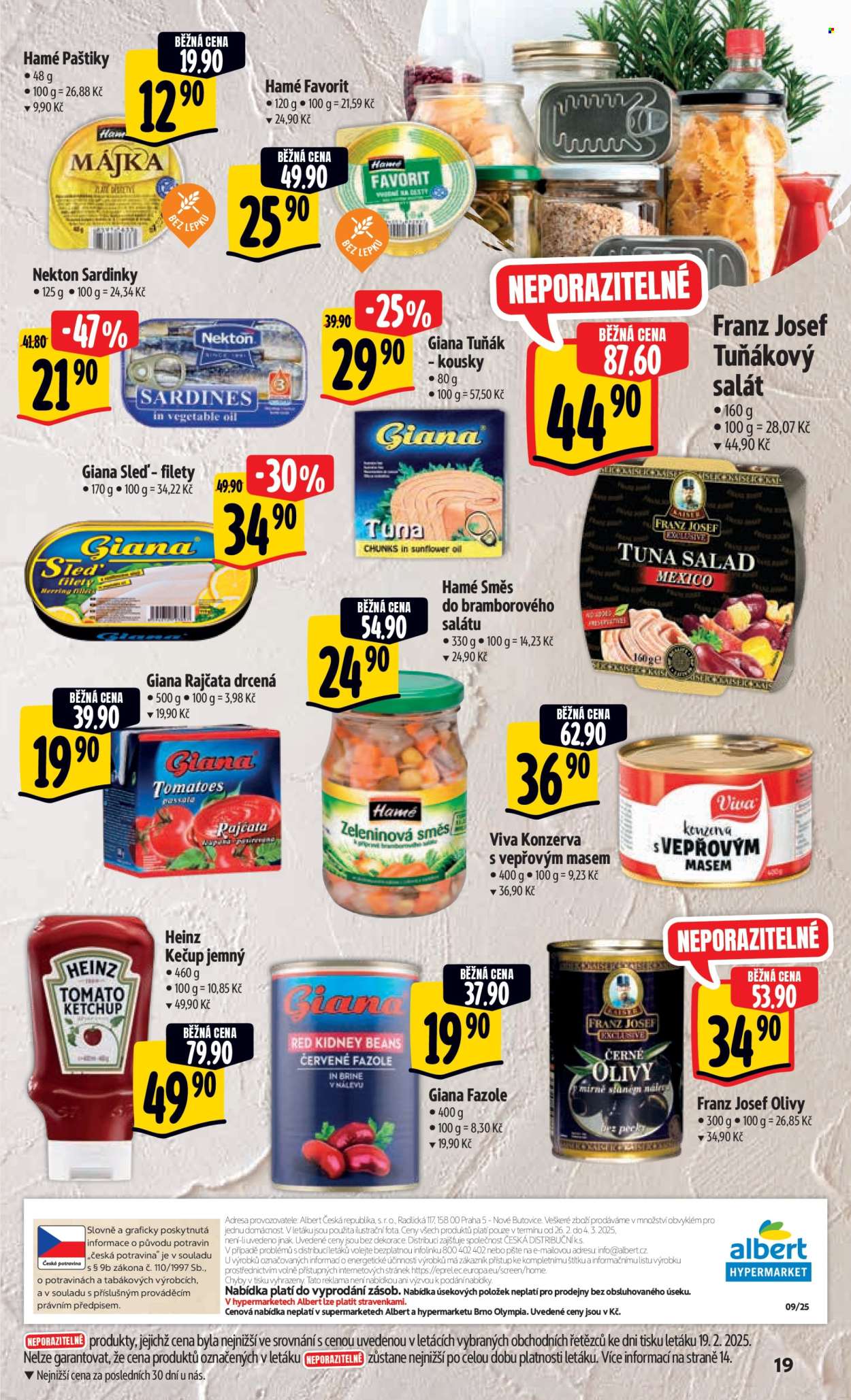 Leták Albert Hypermarket - 26.2.2025 - 4.3.2025. Strana 29