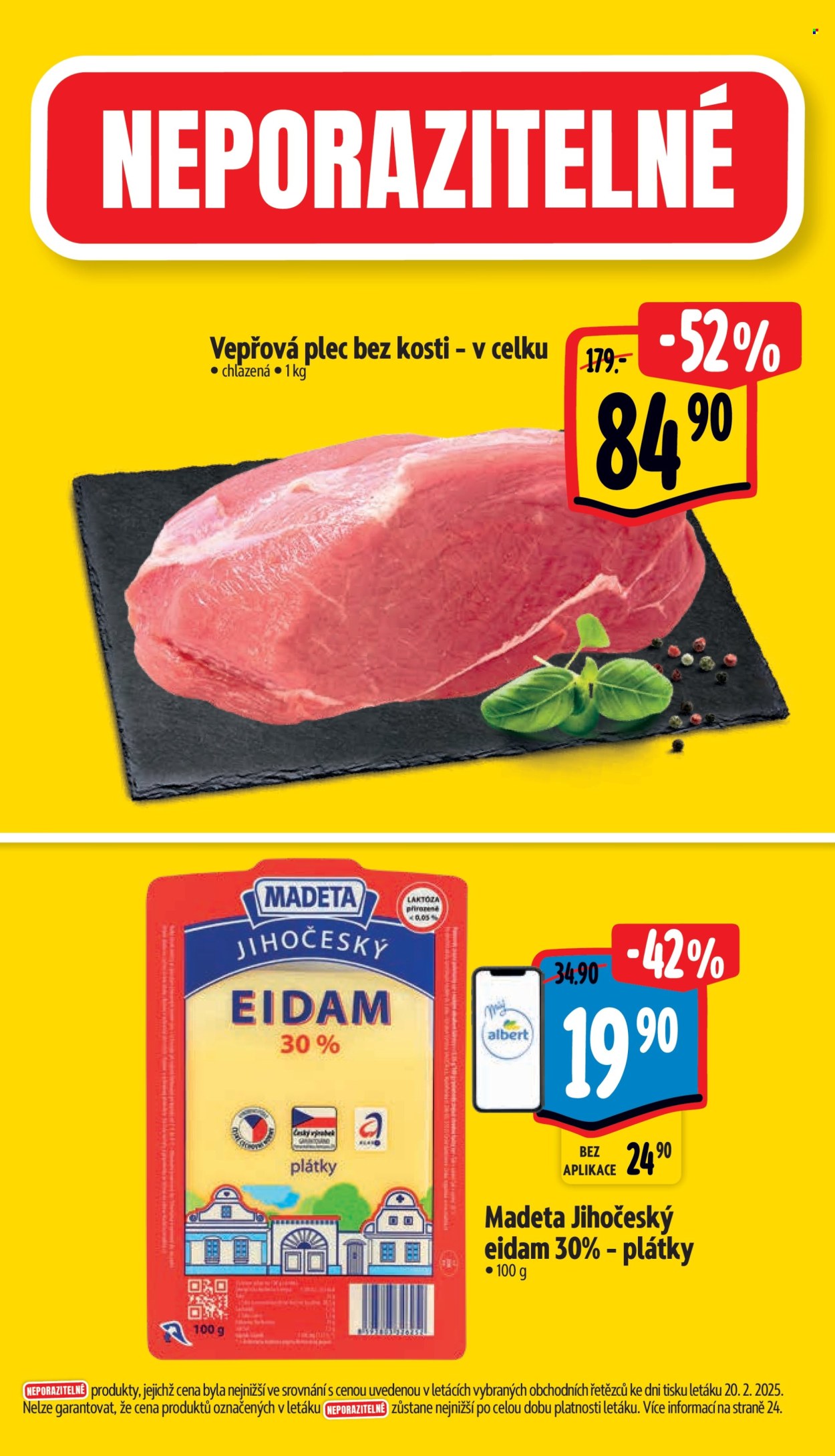 Leták Albert Supermarket - 26.2.2025 - 4.3.2025. Strana 2