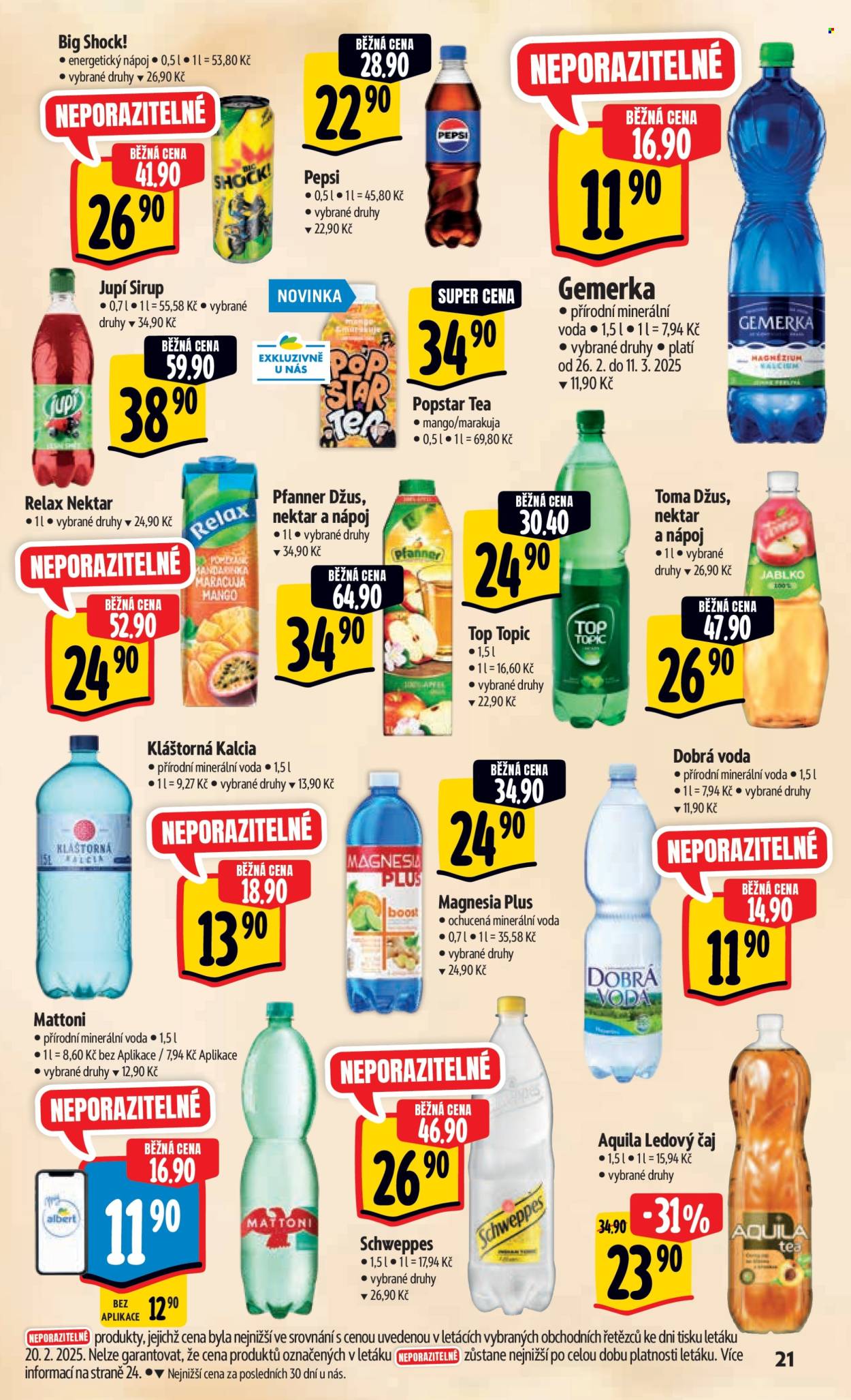 Leták Albert Supermarket - 26.2.2025 - 4.3.2025. Strana 30