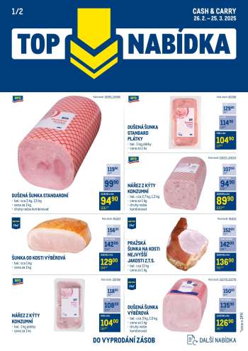 Leták MAKRO - 26.2.2025 - 25.3.2025.