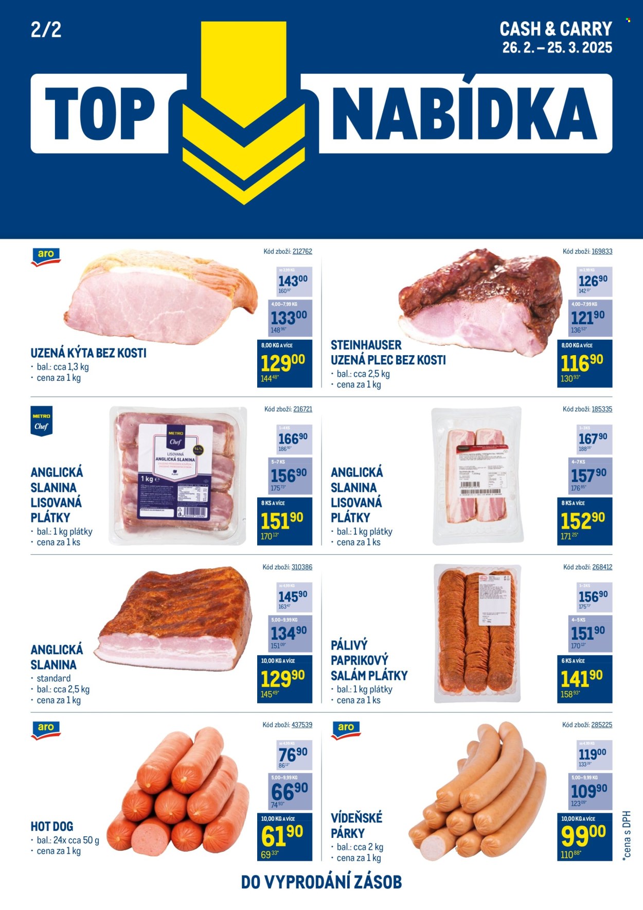 Leták MAKRO - 26.2.2025 - 25.3.2025. Strana 2