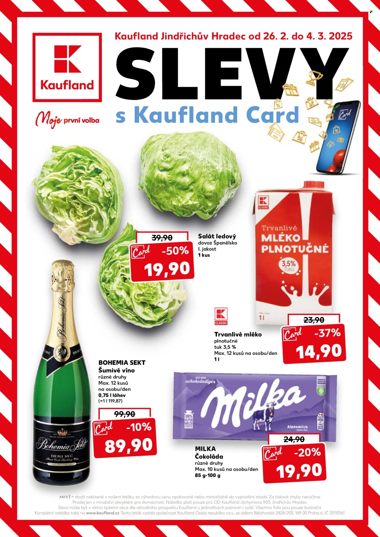 Leták Kaufland - 26.2.2025 - 4.3.2025. Strana 1