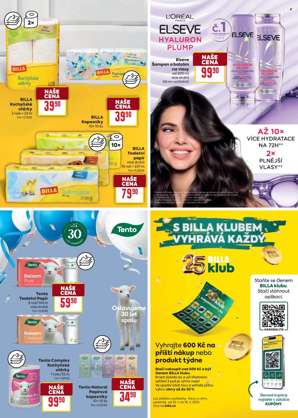 Leták BILLA - 26.2.2025 - 18.3.2025. Strana 22