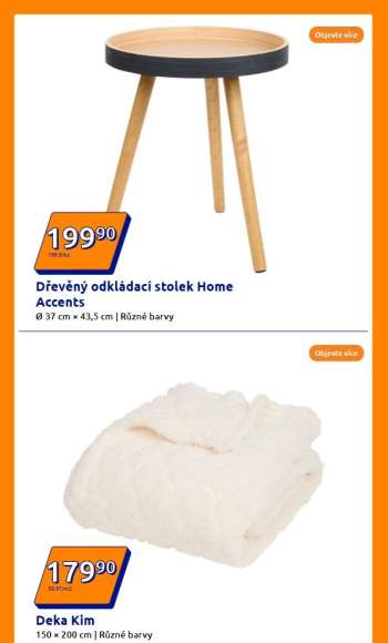 thumbnail - Dřevěný odkládací stolek Home Accents