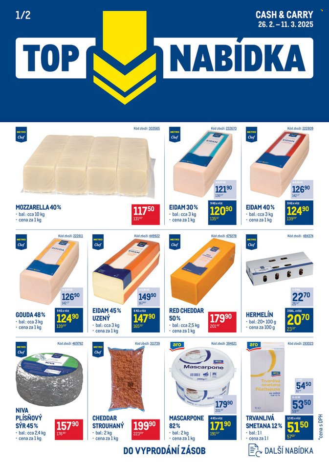 Leták MAKRO - 26.2.2025 - 11.3.2025. Strana 1