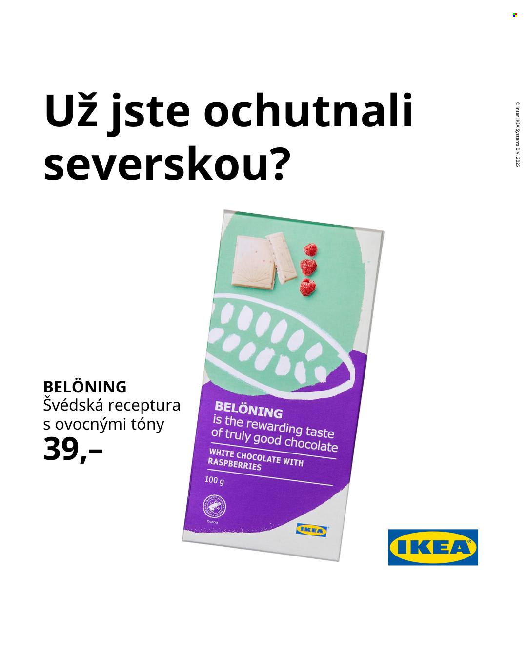Leták IKEA. Strana 1