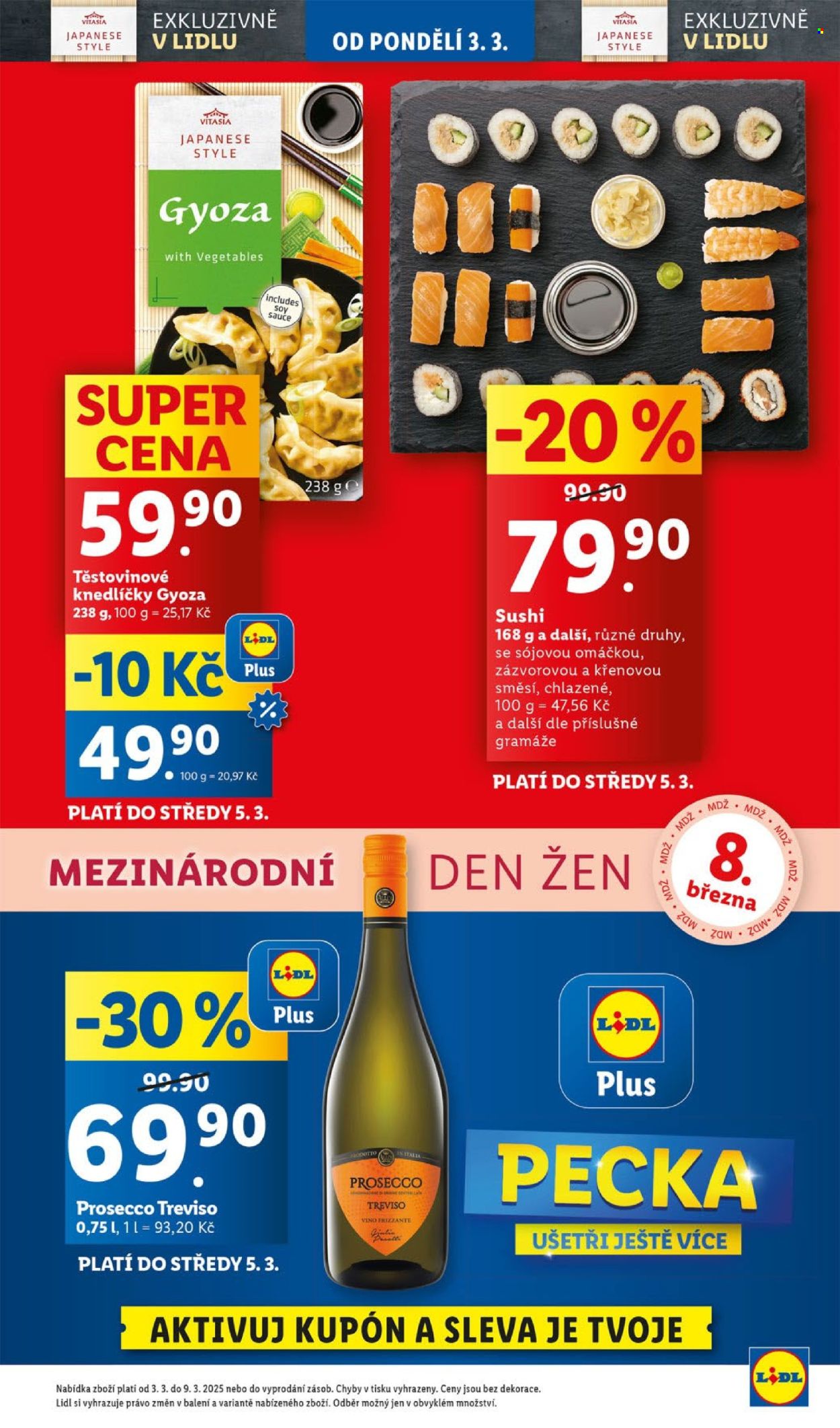 Leták Lidl - 3.3.2025 - 9.3.2025. Strana 3