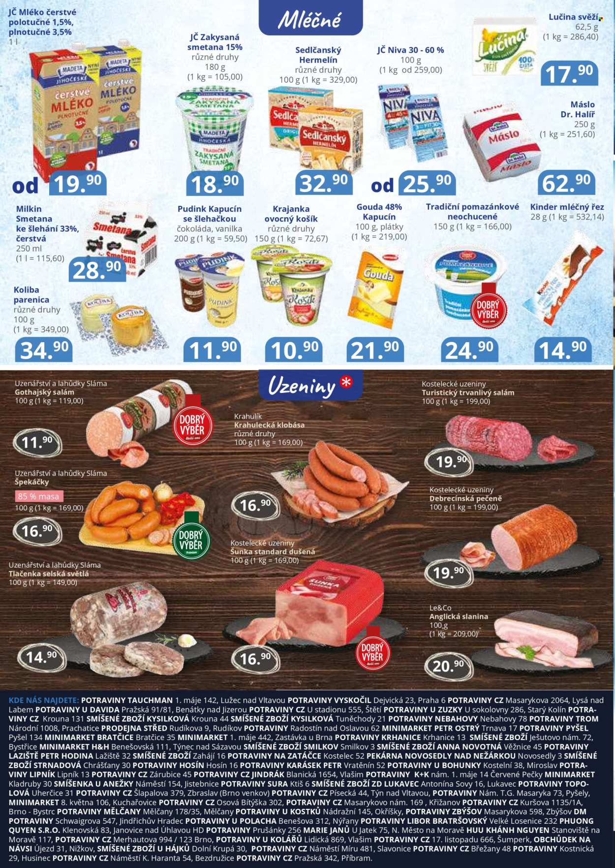 Leták Potraviny CZ - 26.2.2025 - 10.3.2025. Strana 4