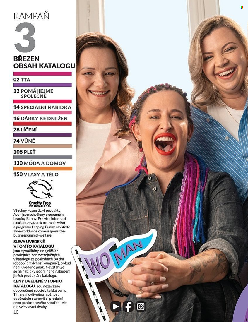 Leták AVON - 1.3.2025 - 31.3.2025. Strana 10