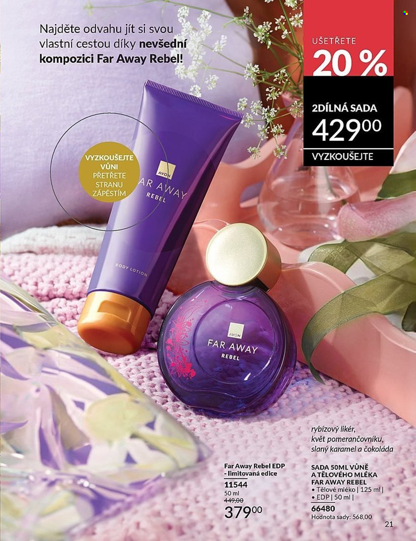 Leták AVON - 1.3.2025 - 31.3.2025. Strana 21