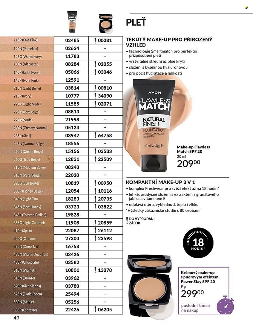 Leták AVON - 1.3.2025 - 31.3.2025. Strana 40