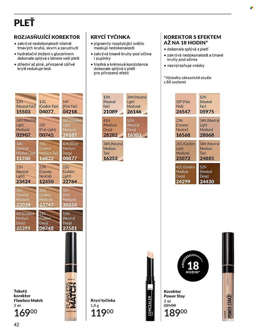 Leták AVON - 1.3.2025 - 31.3.2025. Strana 42