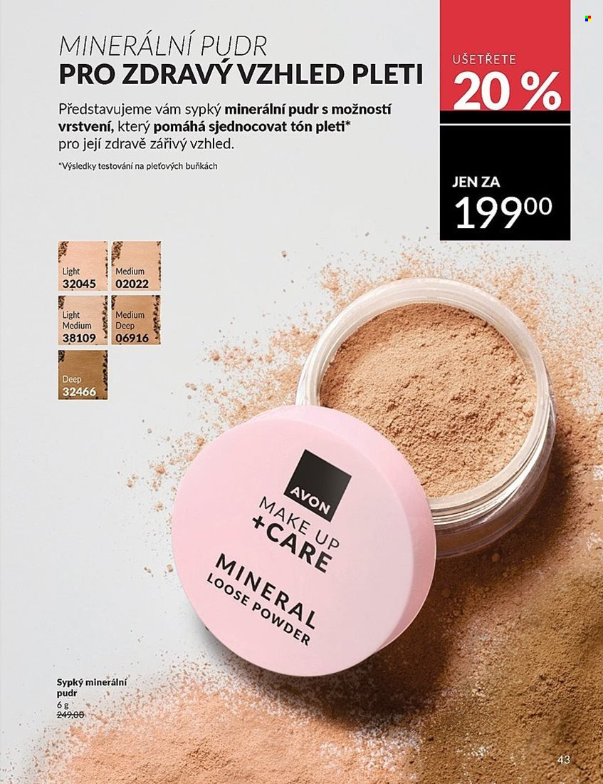 Leták AVON - 1.3.2025 - 31.3.2025. Strana 43