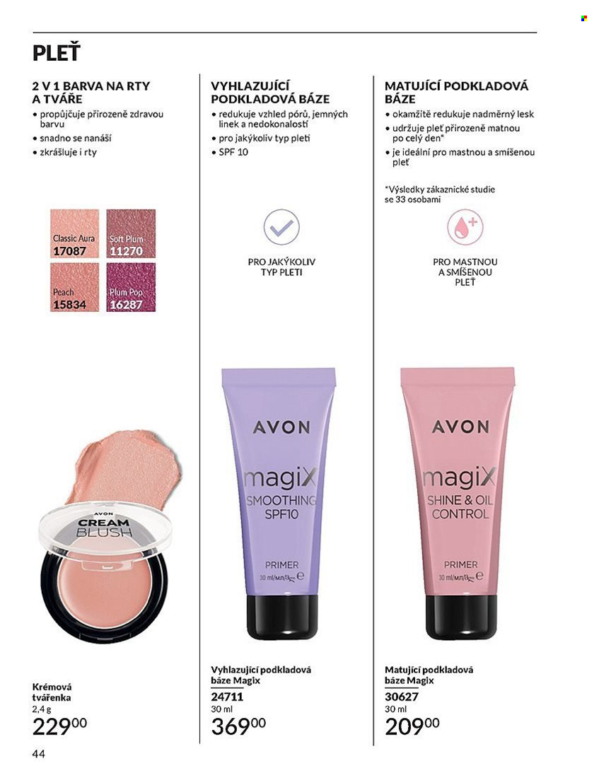 Leták AVON - 1.3.2025 - 31.3.2025. Strana 44