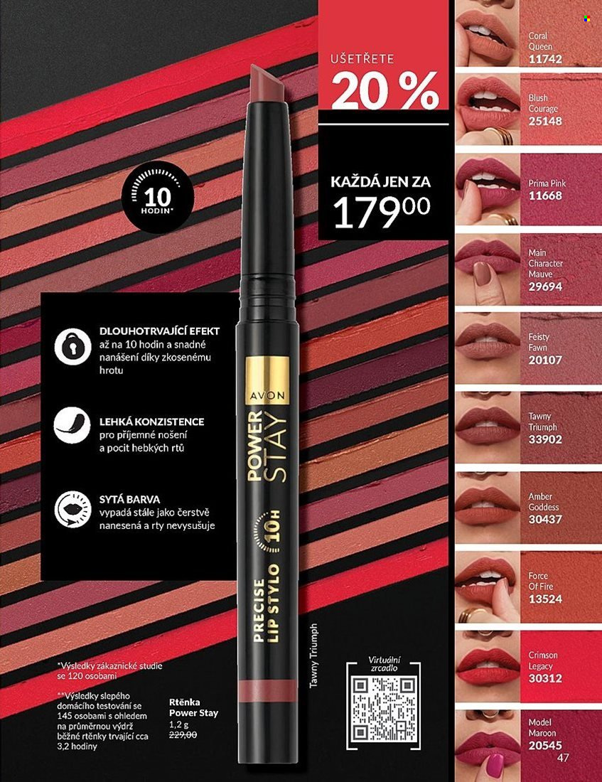 Leták AVON - 1.3.2025 - 31.3.2025. Strana 47