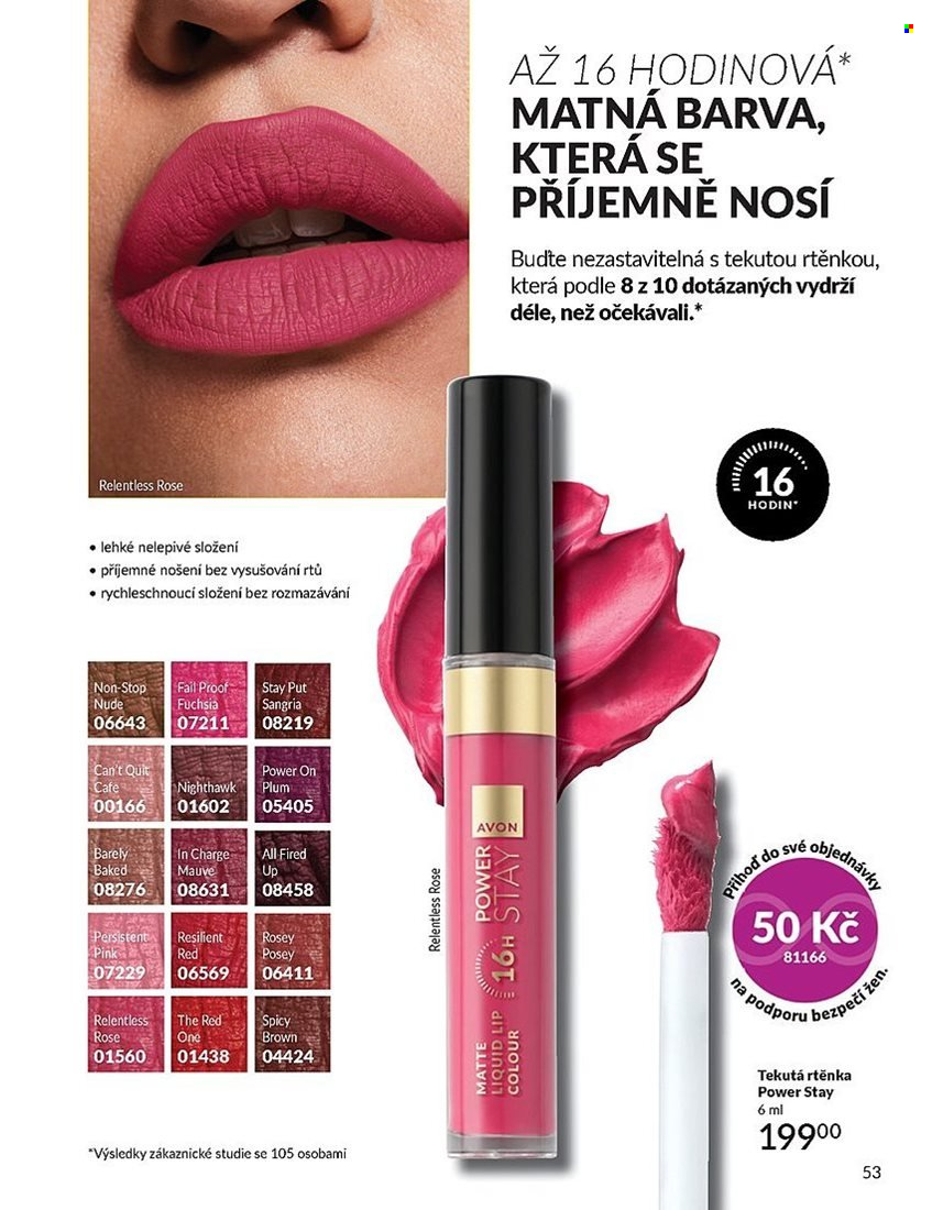 Leták AVON - 1.3.2025 - 31.3.2025. Strana 53