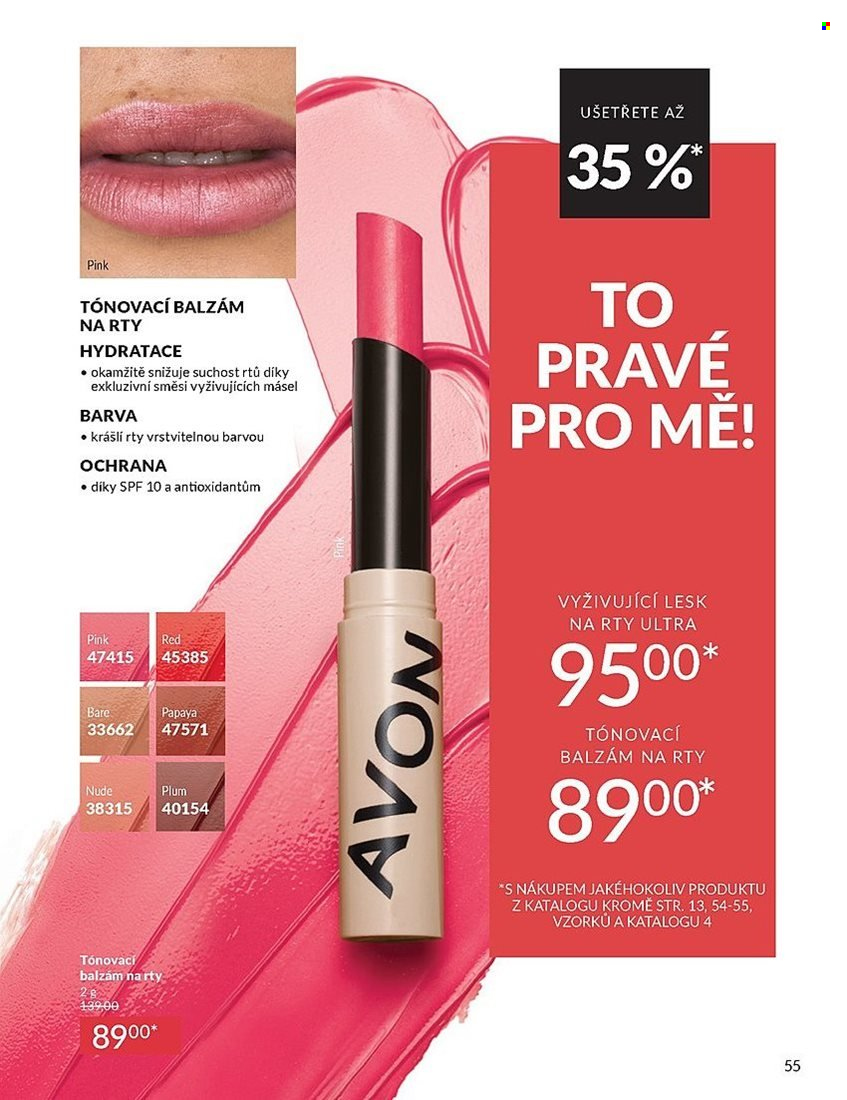 Leták AVON - 1.3.2025 - 31.3.2025. Strana 55