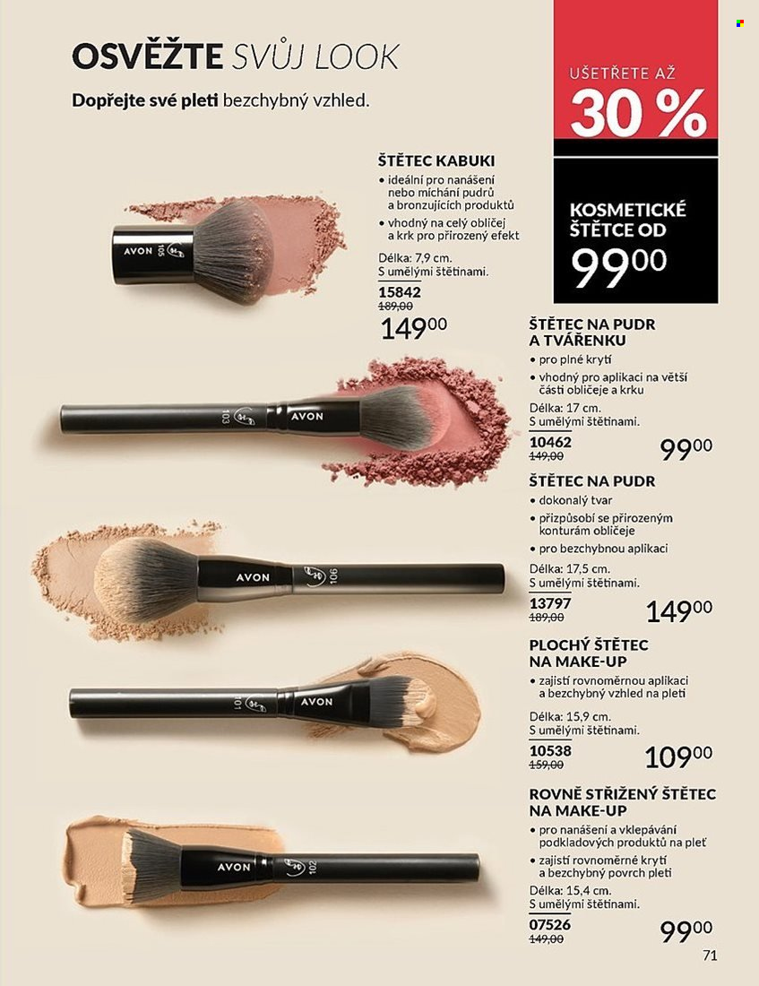 Leták AVON - 1.3.2025 - 31.3.2025. Strana 71