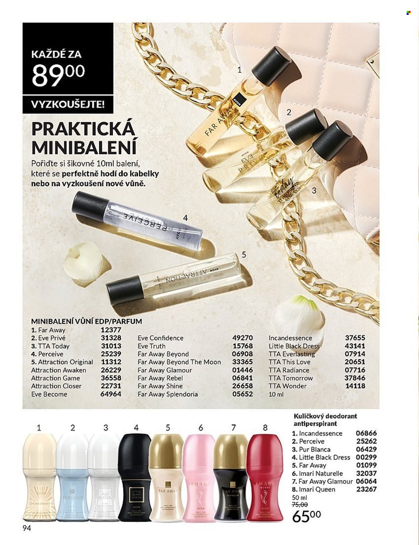 Leták AVON - 1.3.2025 - 31.3.2025. Strana 94