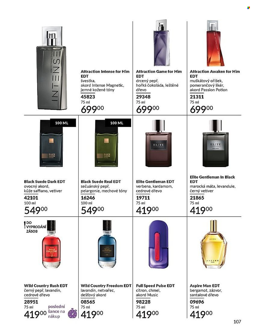 Leták AVON - 1.3.2025 - 31.3.2025. Strana 107