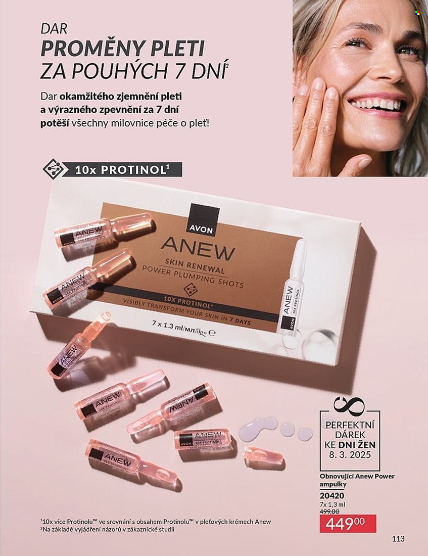 Leták AVON - 1.3.2025 - 31.3.2025. Strana 113