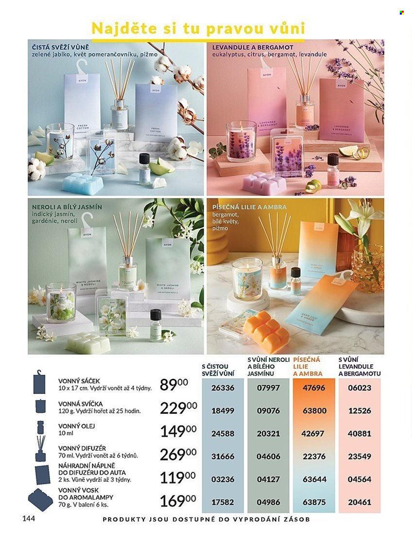 Leták AVON - 1.3.2025 - 31.3.2025. Strana 144