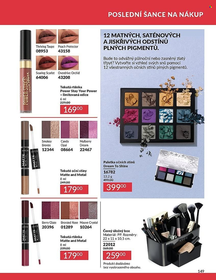 Leták AVON - 1.3.2025 - 31.3.2025. Strana 149