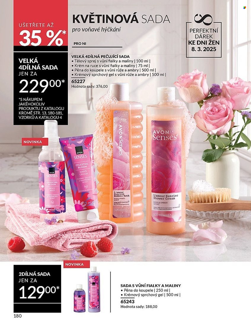 Leták AVON - 1.3.2025 - 31.3.2025. Strana 180