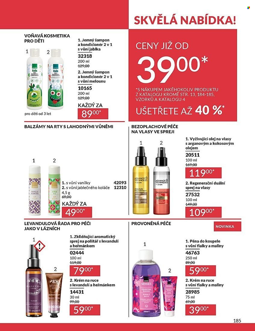 Leták AVON - 1.3.2025 - 31.3.2025. Strana 185