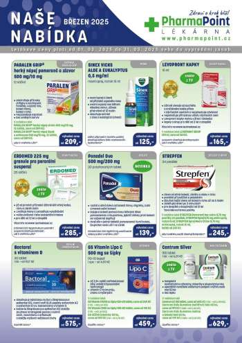 Leták PharmaPoint - 1.3.2025 - 31.3.2025.