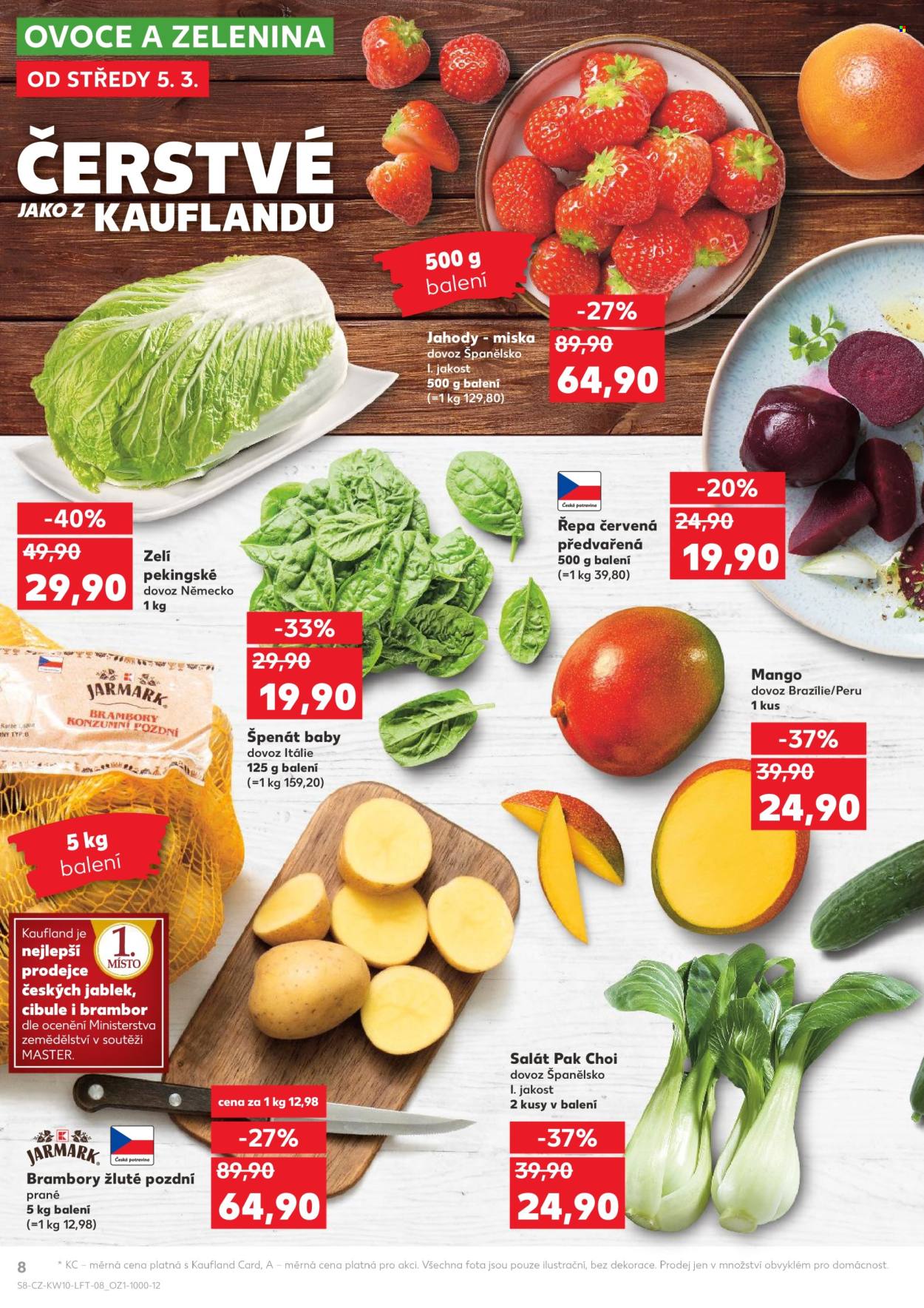 Leták Kaufland - 5.3.2025 - 11.3.2025. Strana 8