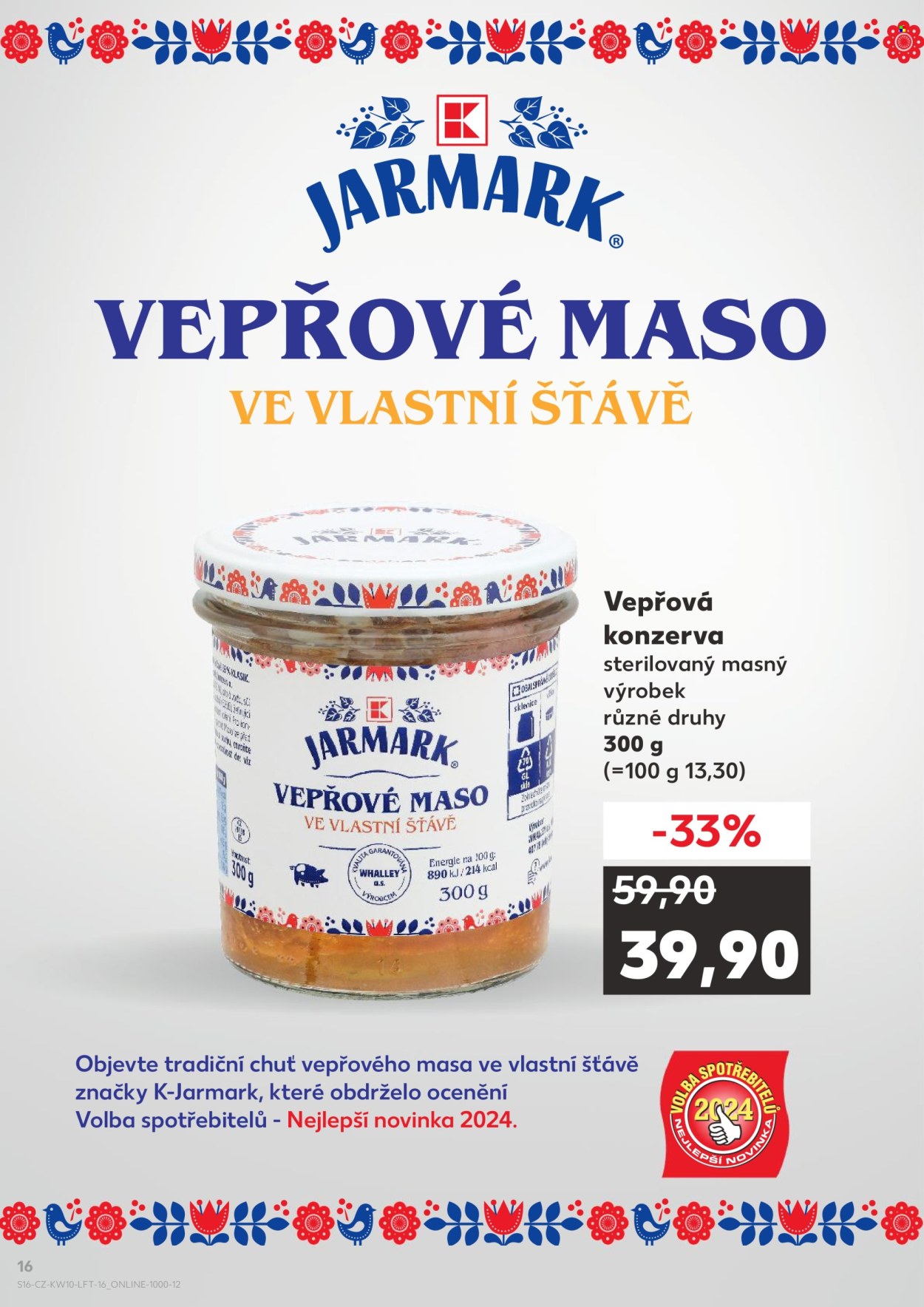 Leták Kaufland - 5.3.2025 - 11.3.2025. Strana 16