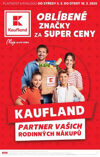 Leták Kaufland - 5.3.2025 - 18.3.2025.