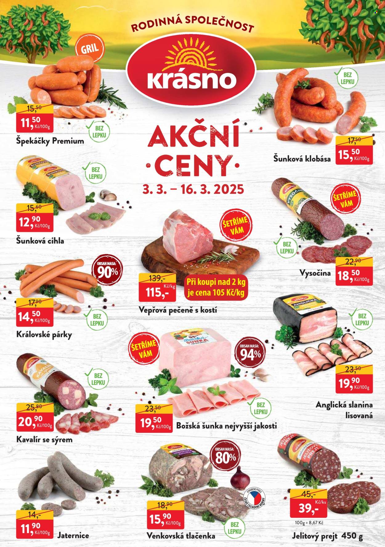 Leták MP Krásno - 3.3.2025 - 16.3.2025. Strana 1