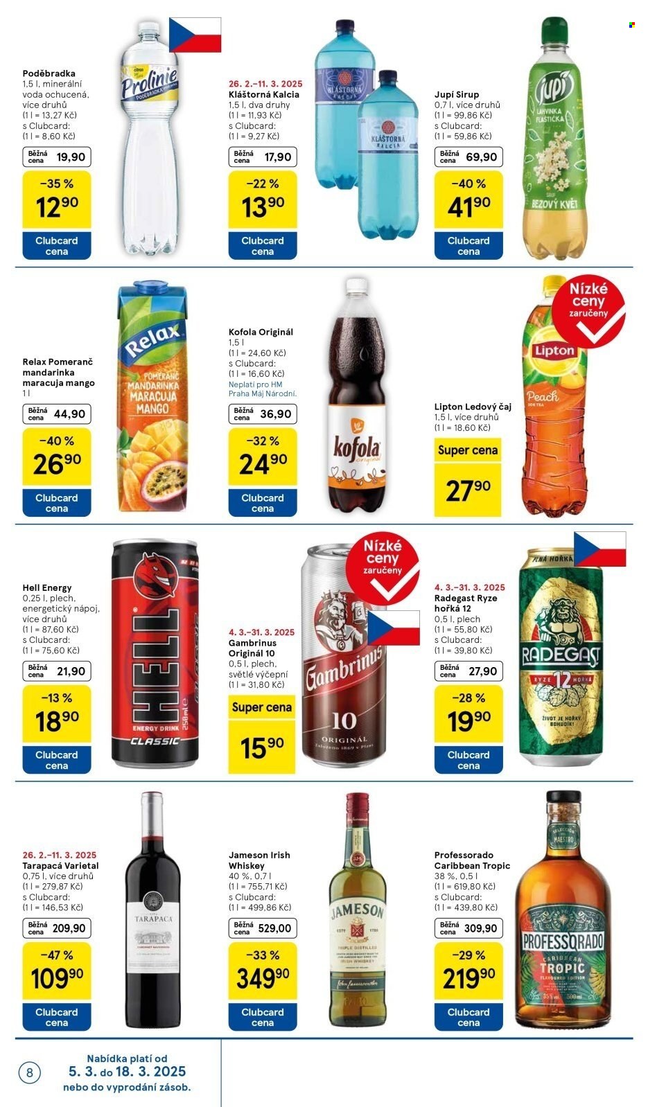 Leták TESCO - 5.3.2025 - 11.3.2025. Strana 8