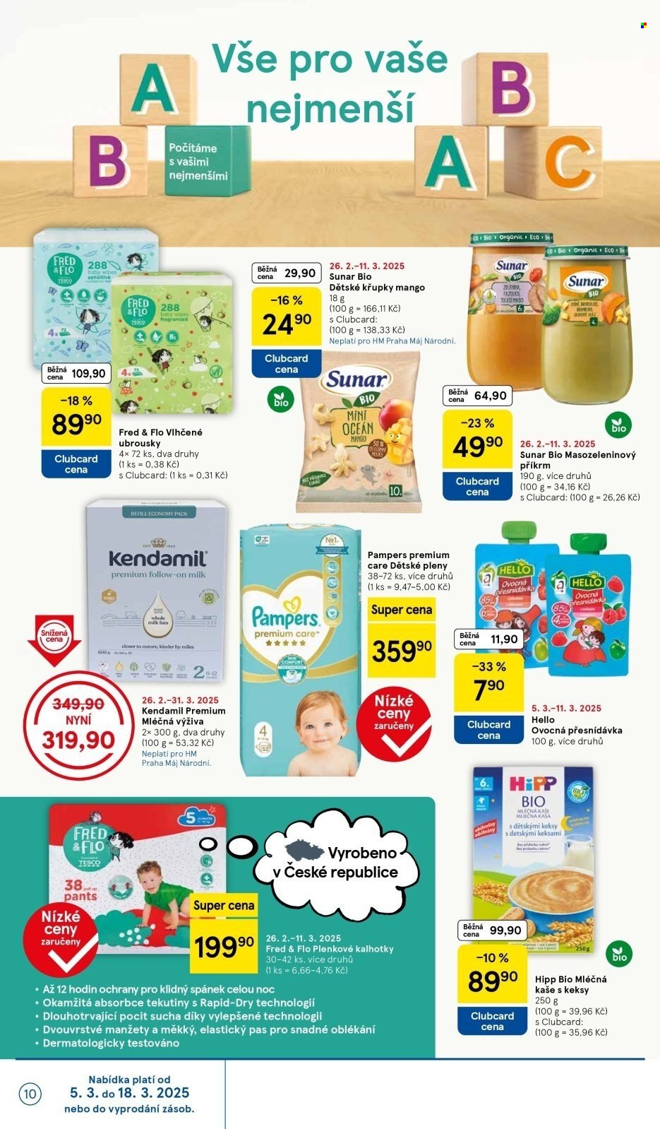 Leták TESCO - 5.3.2025 - 11.3.2025. Strana 10