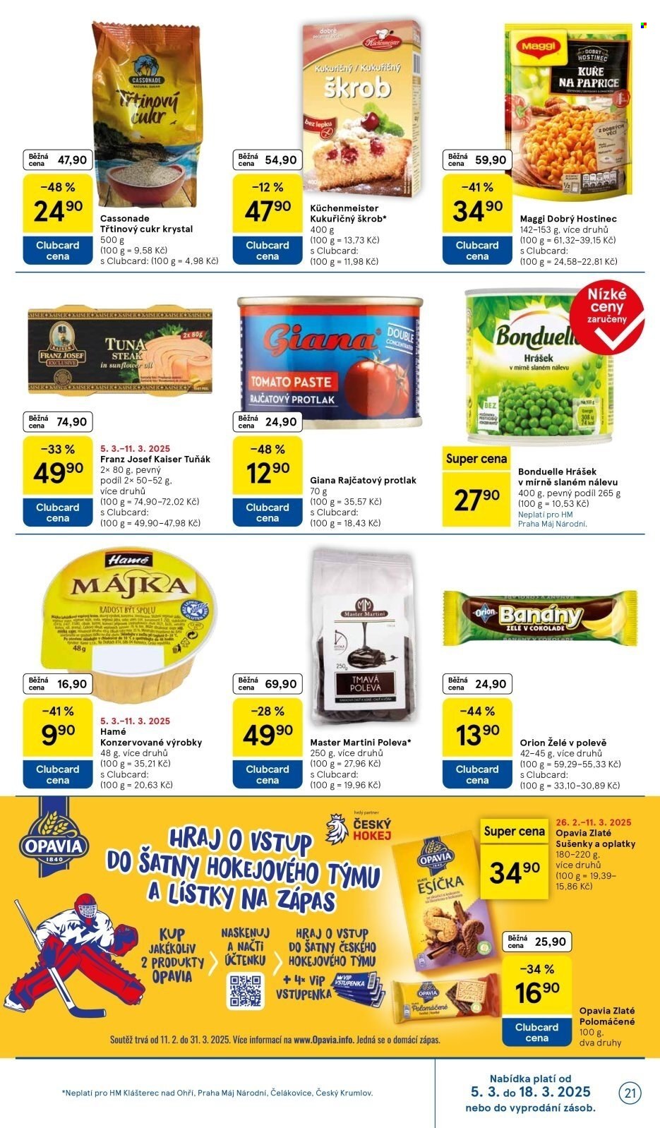 Leták TESCO - 5.3.2025 - 11.3.2025. Strana 21