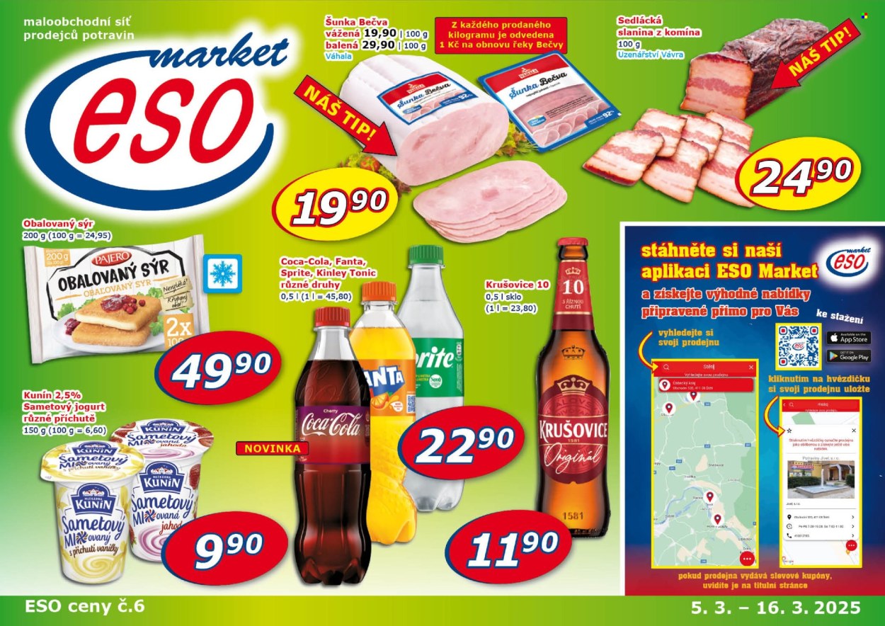 Leták ESO MARKET - 5.3.2025 - 16.3.2025. Strana 1
