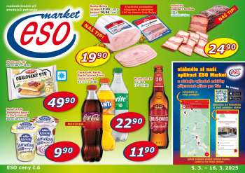 Leták ESO MARKET - 5.3.2025 - 16.3.2025.