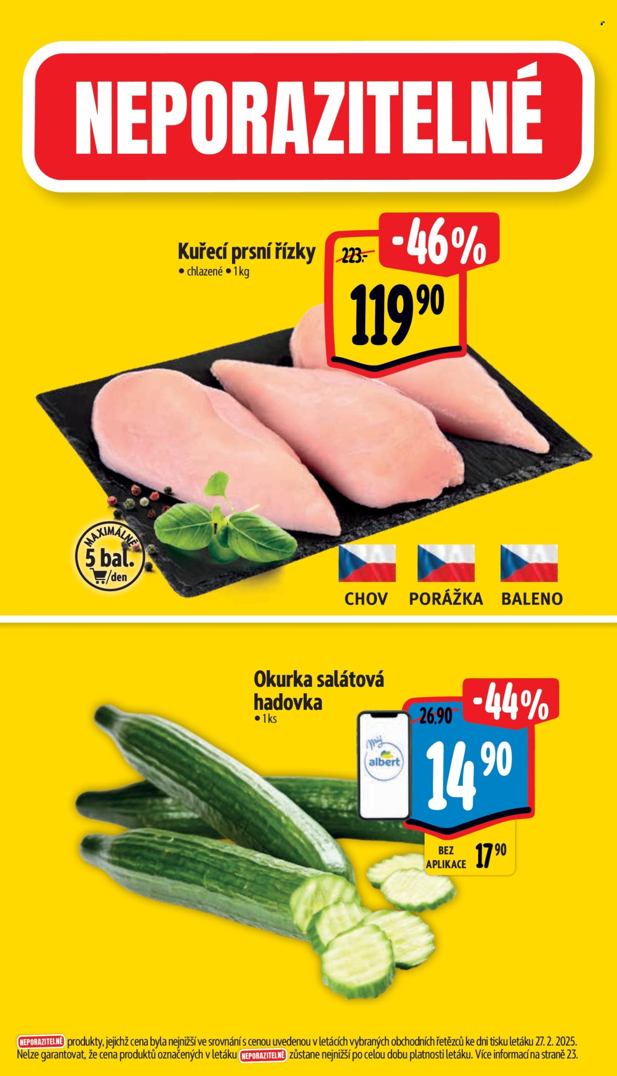 Leták Albert Supermarket - 5.3.2025 - 11.3.2025. Strana 2