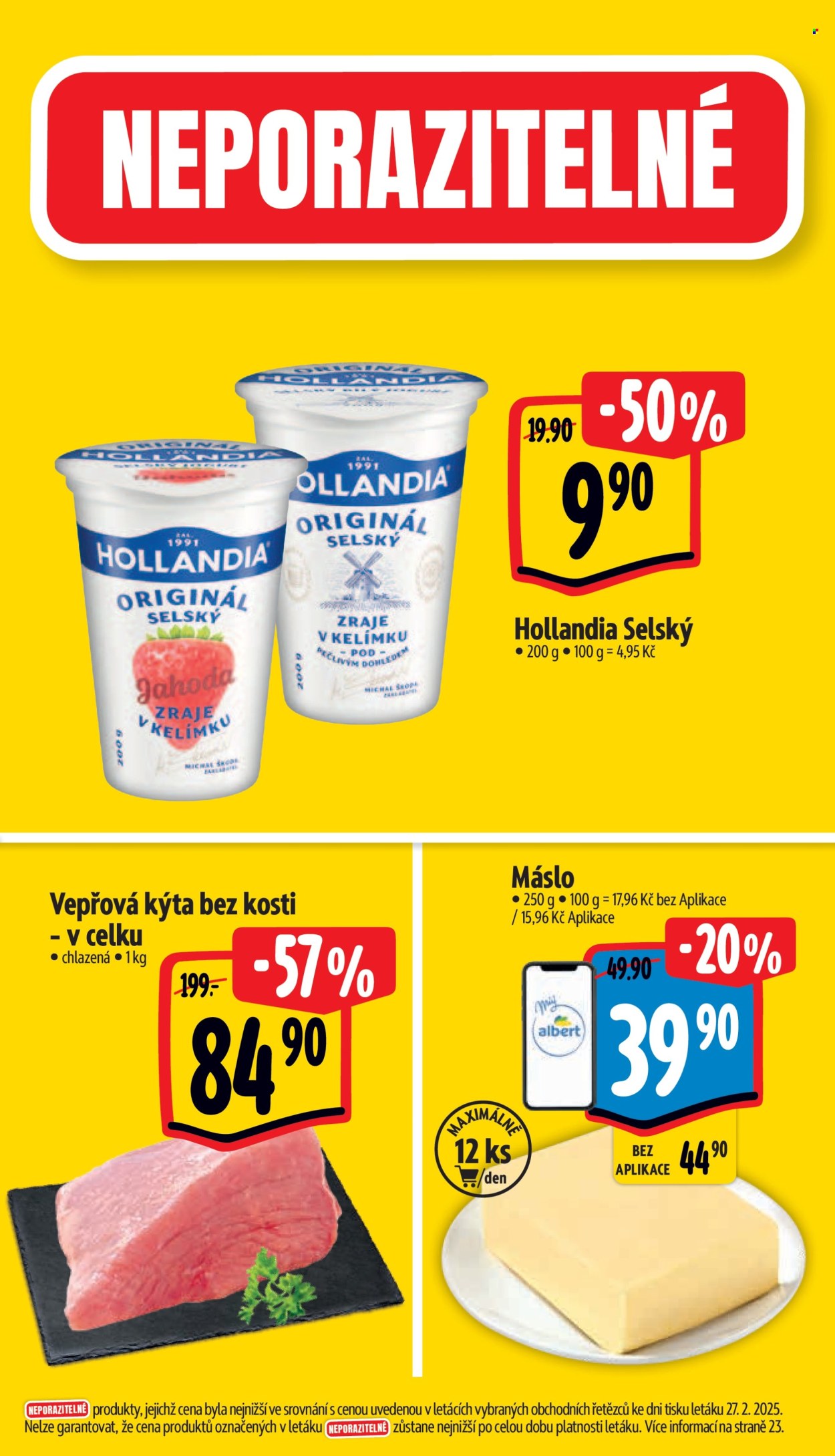 Leták Albert Supermarket - 5.3.2025 - 11.3.2025. Strana 3