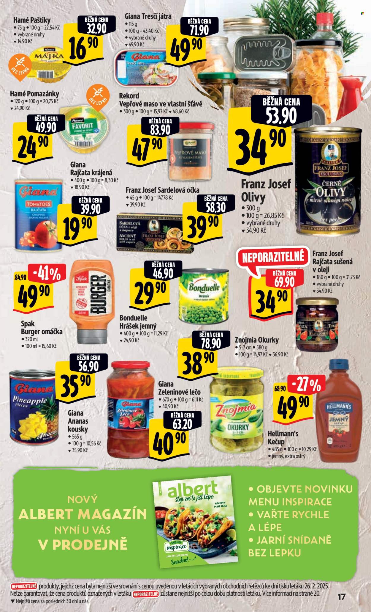Leták Albert Hypermarket - 5.3.2025 - 11.3.2025. Strana 25