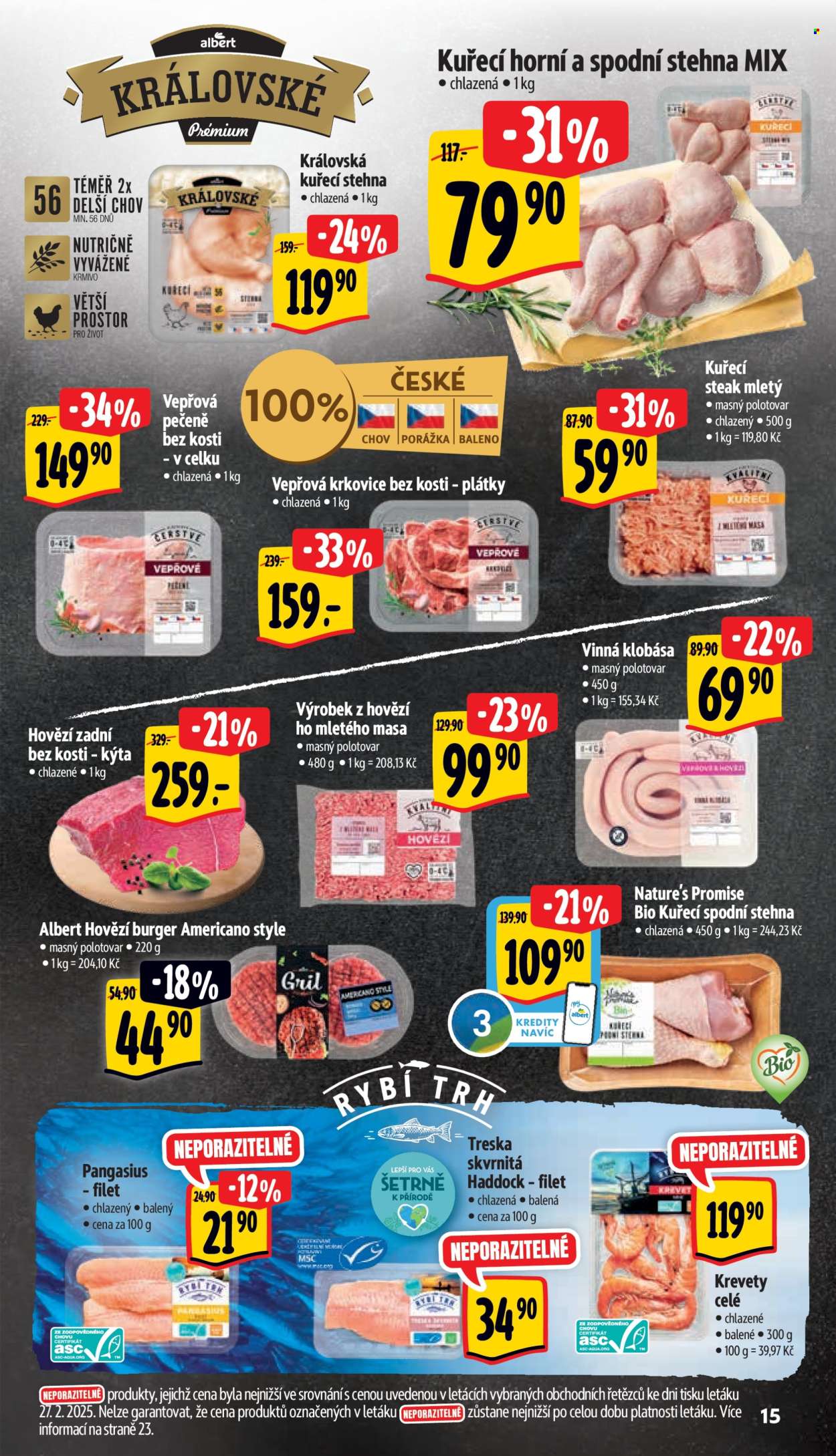 Leták Albert Supermarket - 5.3.2025 - 11.3.2025. Strana 23