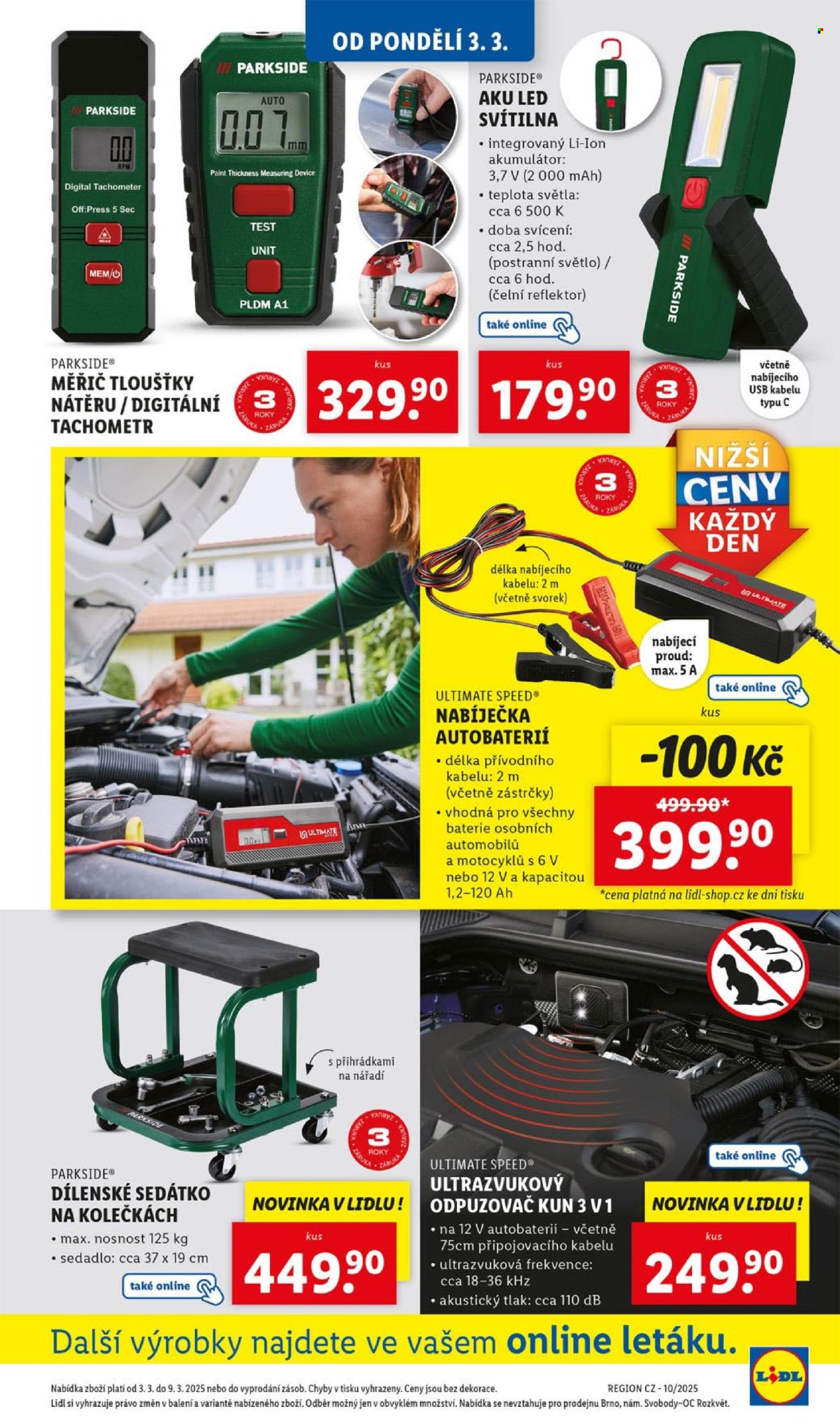 Leták Lidl - 3.3.2025 - 9.3.2025. Strana 3