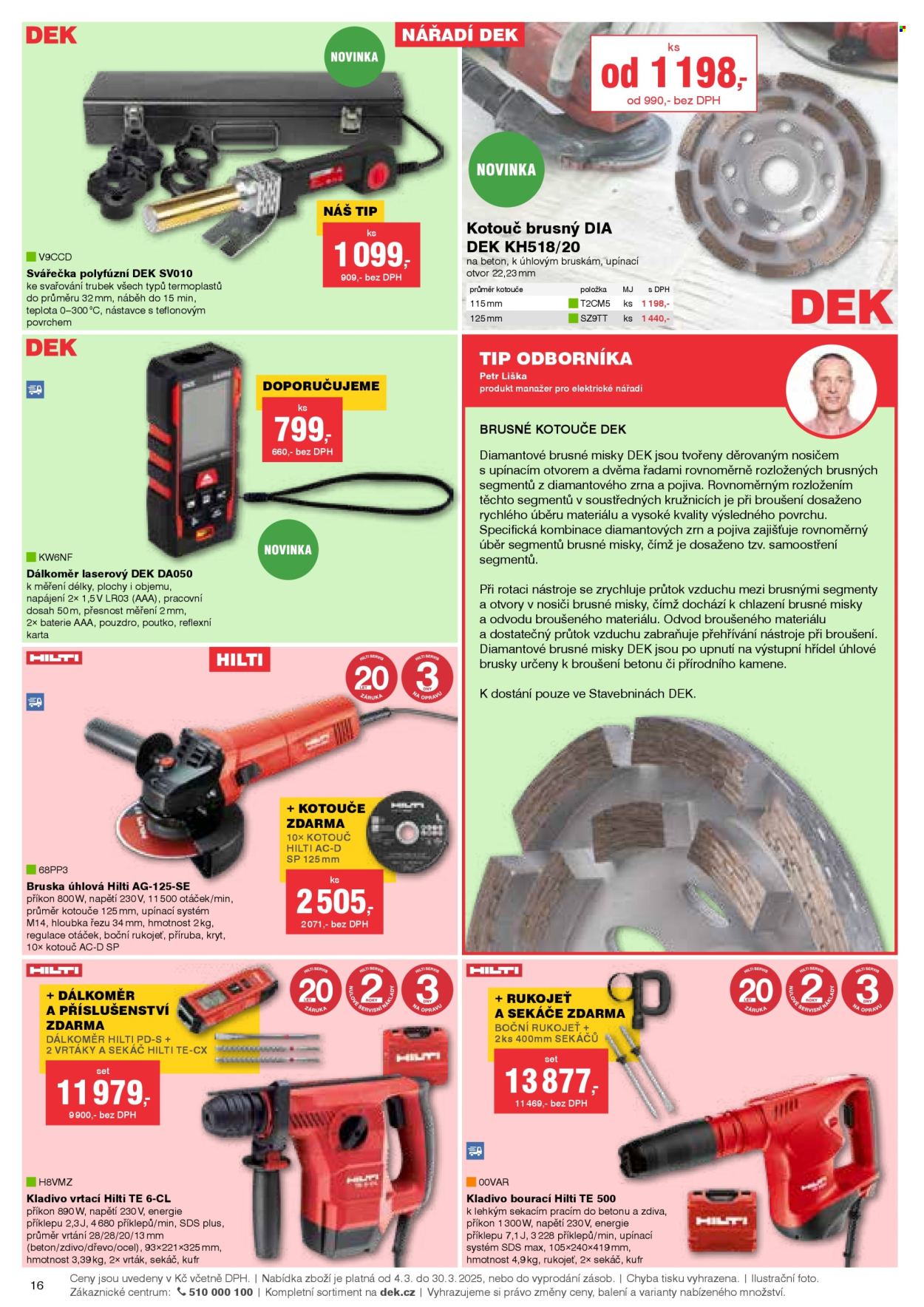 Leták DEK - 4.3.2025 - 30.3.2025. Strana 16