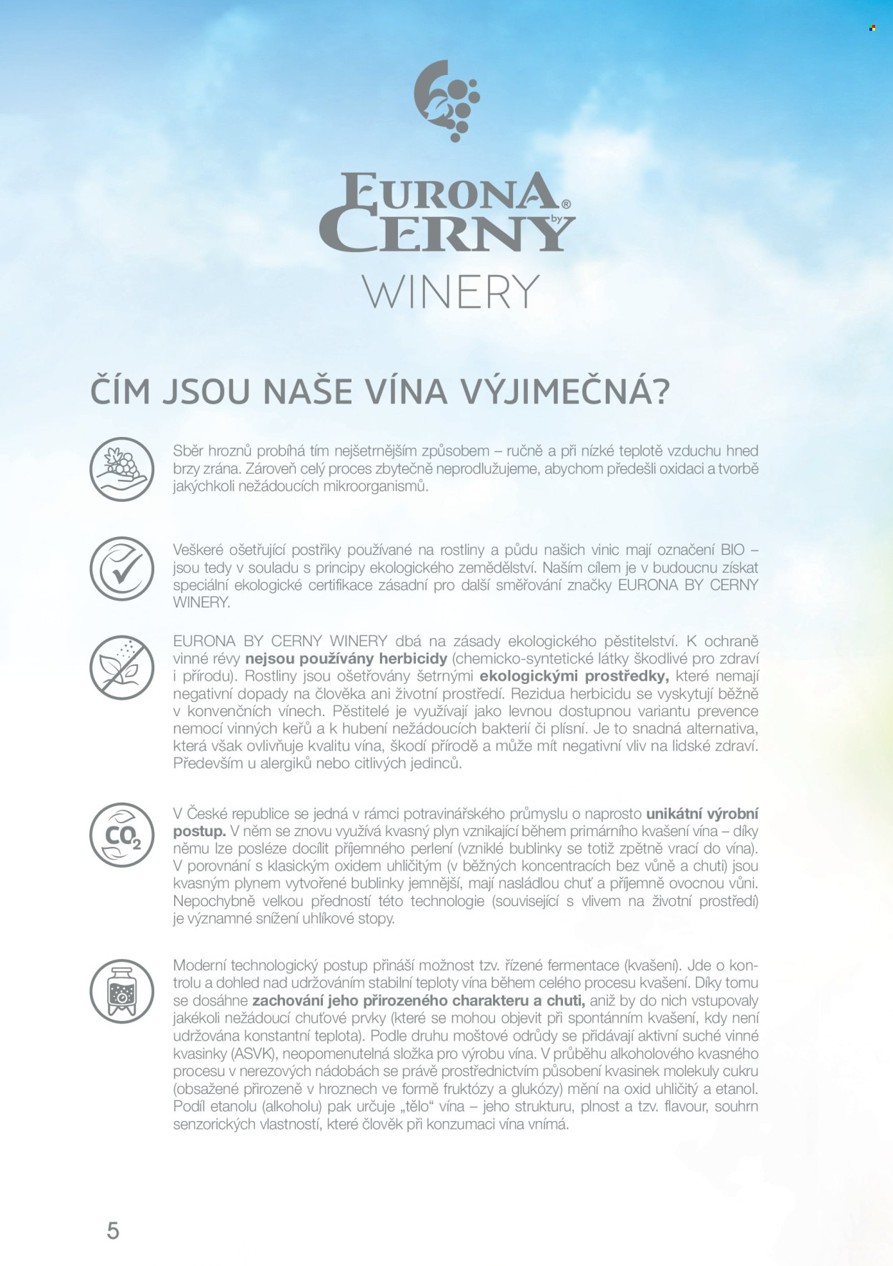 Leták EURONA by CERNY. Strana 6