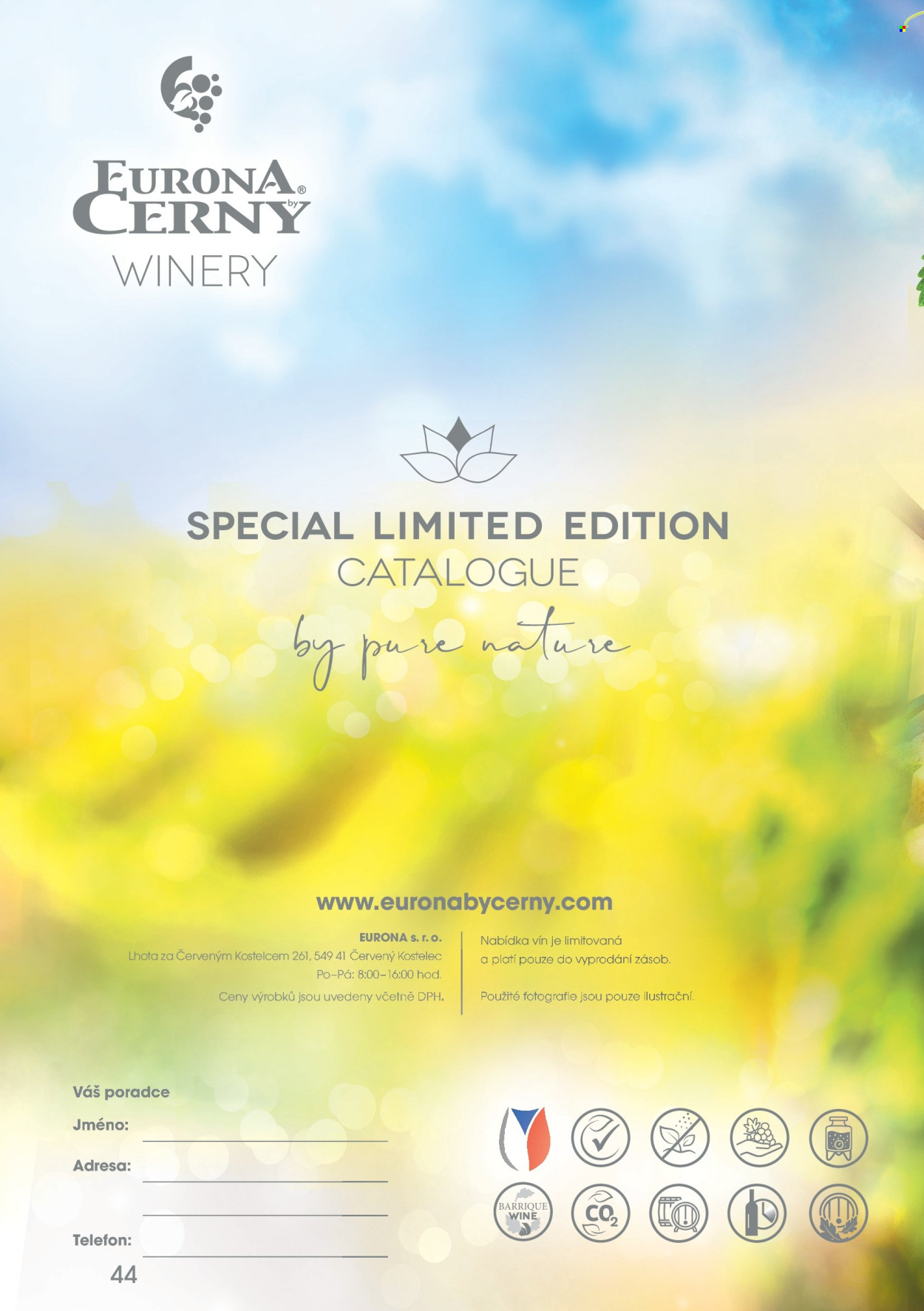 Leták EURONA by CERNY. Strana 44