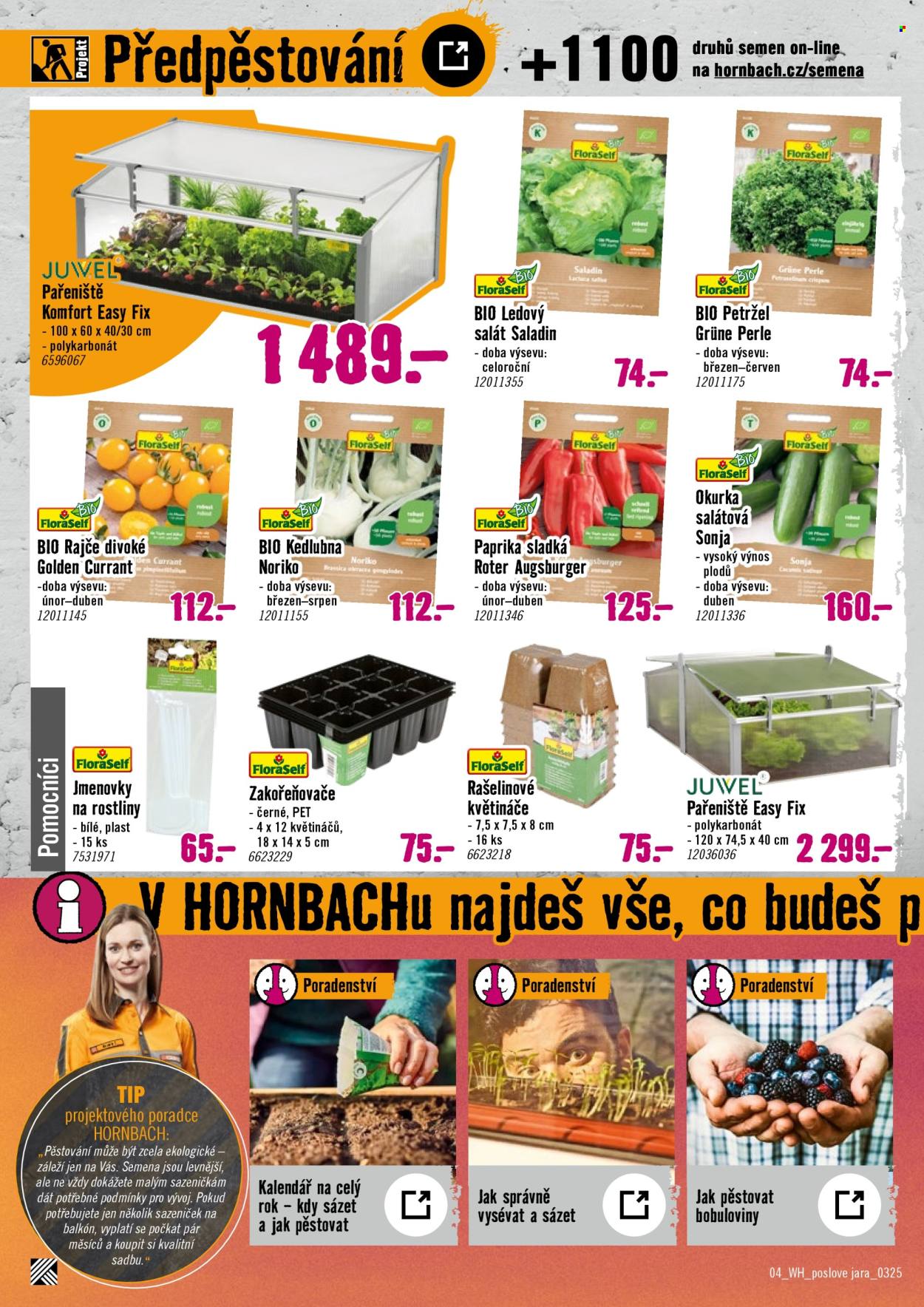 Leták HORNBACH - 5.3.2025 - 19.3.2025. Strana 4