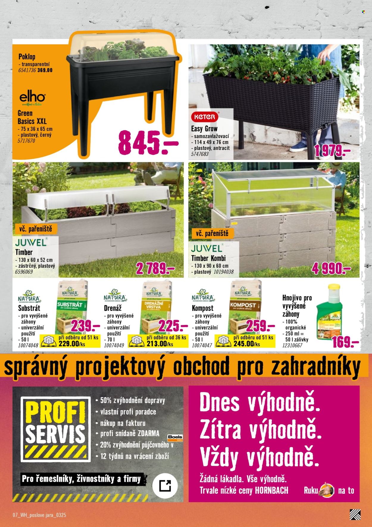 Leták HORNBACH - 5.3.2025 - 19.3.2025. Strana 7